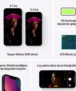 iPhone 13 256GB Gece Yarısı MLQ63TU/A -7