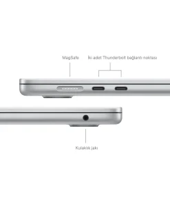 MacBook Air 15 inc M3 8CPU 10GPU 8GB 256GB Gümüş MRYP3TU/A -7
