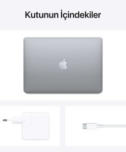 MacBook Air 13.3 inc M1 8CPU 7GPU 16GB 256GB Uzay Grisi Z1240009K-Teşhir -6