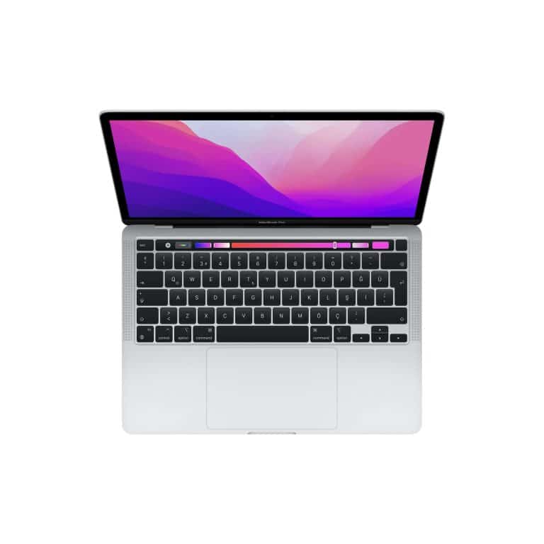 MacBook Pro 13.3 inc M2 8CPU 10GPU 8GB 512GB SSD Gümüş MNEQ3TU/A-Teşhir -3