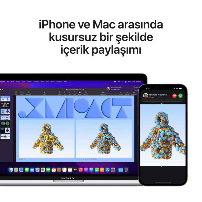 MacBook Pro 13.3 inc M2 8CPU 10GPU 8GB 512GB SSD Gümüş MNEQ3TU/A-Teşhir -8