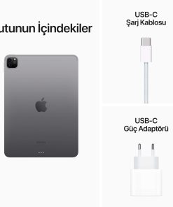 iPad Pro 11 inç Wi‑Fi 256GB Uzay Grisi (4.Nesil) MNXF3TU/A-Teşhir -10