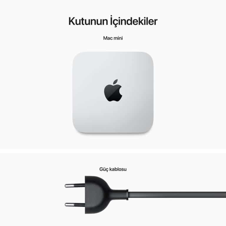 Mac mini M2 8CPU 10GPU 16GB 256GB Z16K0009A-Teşhir -8