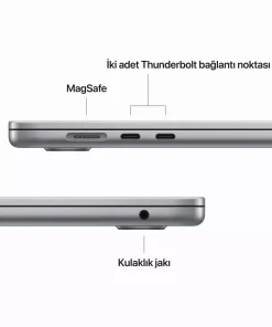MacBook Air 15.3 inc M2 8CPU 10GPU 16GB 256GB Uzay Grisi 70W Z18L000V0 - Teşhir -9