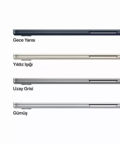 MacBook Air 15.3 inc M2 8CPU 10GPU 16GB 256GB Uzay Grisi 70W Z18L000V0 - Teşhir -10