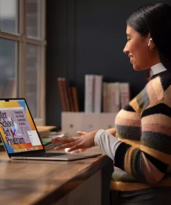 MacBook Air 15.3 inc M2 8CPU 10GPU 16GB 256GB Uzay Grisi 70W Z18L000V0 - Teşhir -11