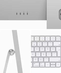 iMac 24 inc 4.5K M3 8CPU 10GPU 8GB 512GB Gümüş MQRK3TU/A - TEŞHİR -3