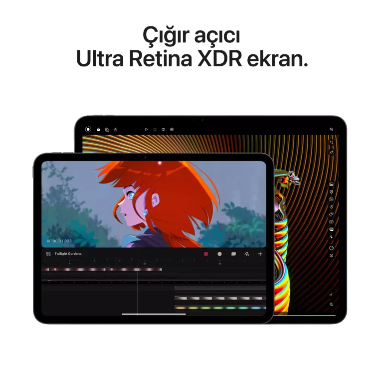 iPad Pro 13 inç WiFi 2TB Nano-texture Cam Uzay Siyahı MWRH3TU/A -5