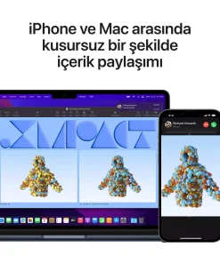 MacBook Air 13.6 inc M2 8CPU 8GPU 8GB 256GB Gece Yarısı MLY33TU/A -9
