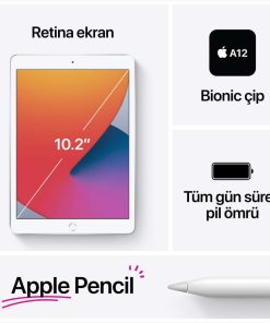 iPad 10.2 inç Wi-Fi + Cellular 128GB Uzay Grisi MYML2TU/A-İkinci El -5