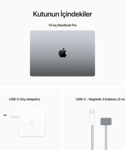 MacBook Pro 14 inc M2 Max 12CPU 30GPU 32GB 1TB Uzay Grisi MPHG3TU/A -9