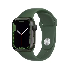 Apple Watch Series 7 GPS 41mm Yeşil Alüminyum Kasa – Yonca Spor Kordon MKN03TU/A-Teşhir