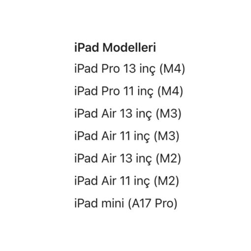 Apple Pencil Pro Uyumluluk