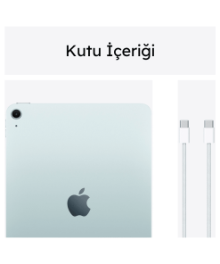 iPad Air 13 inç Wi-Fi + Cellular 1TB Mavi MV753TU/A -10