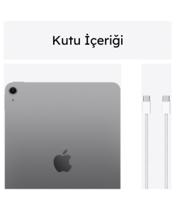 iPad Air 13 inç Wi-Fi + Cellular 512GB Uzay Grisi MV703TU/A -10