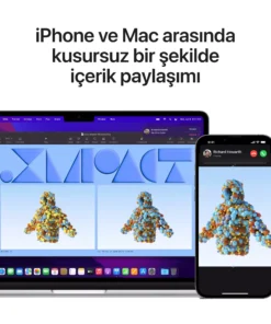 MacBook Air 13.6 inc M2 8CPU 10GPU 8GB 512GB Gümüş MLY03TU/A -9
