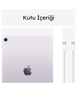 iPad Air 11 inç Wi-Fi + Cellular 128GB Mor MUXG3TU/A -10