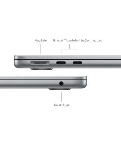 MacBook Air 13 inc M3 8CPU 8GPU 8GB 256GB Uzay Grisi MRXN3TU/A-Teşhir -4