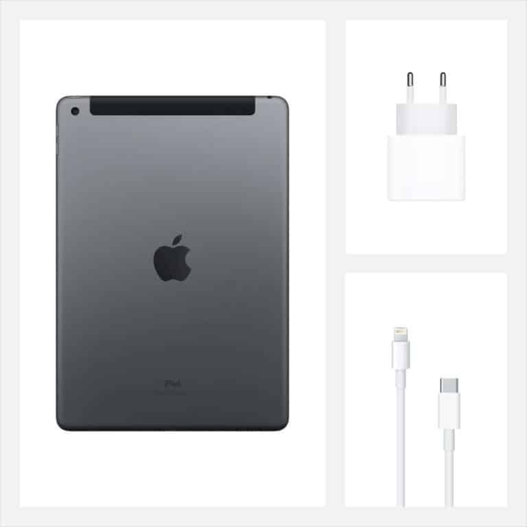 iPad 10.2 inç Wi-Fi + Cellular 128GB Uzay Grisi MYML2TU/A-İkinci El -4