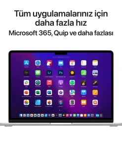 MacBook Air 13.6 inc M2 8CPU 8GPU 8GB 256GB Gümüş MLXY3TU/A -10