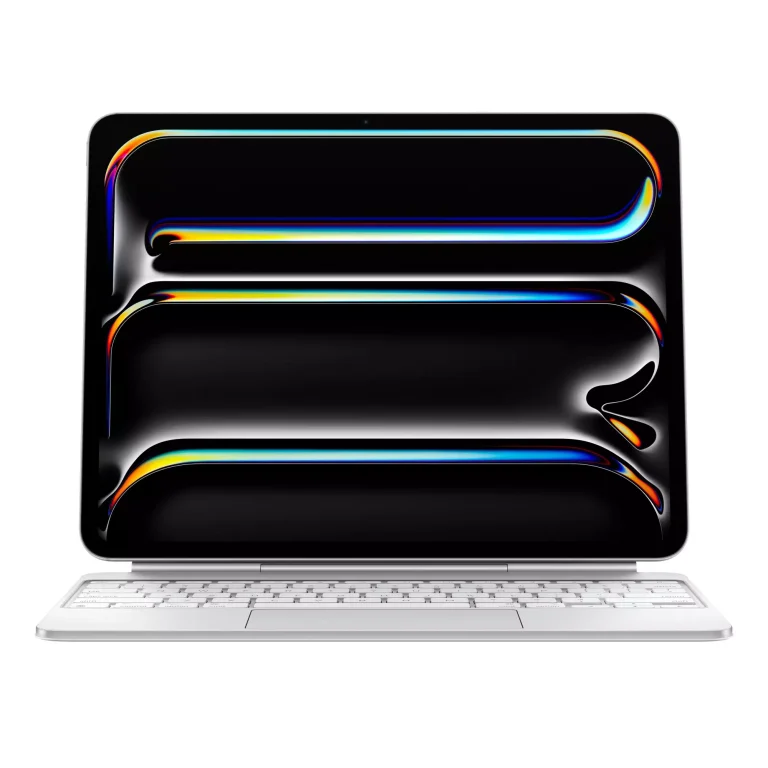 Magic Keyboard for iPad Pro 11‑inch (M4)  Türkiye için ABD İngilizcesi Beyaz MWR03TZ/A -1