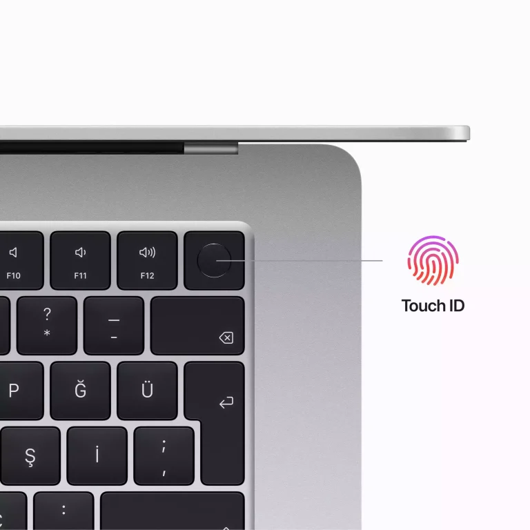 MacBook Air 15.3 inc M2 8CPU 10GPU 8GB 256GB Gümüş MQKR3TU/A-Teşhir -9