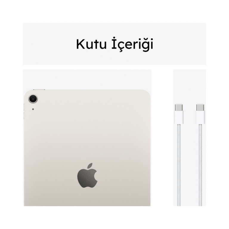 iPad Air 11 inç Wi-Fi 1TB Yıldız Işığı MUWT3TU/A -10