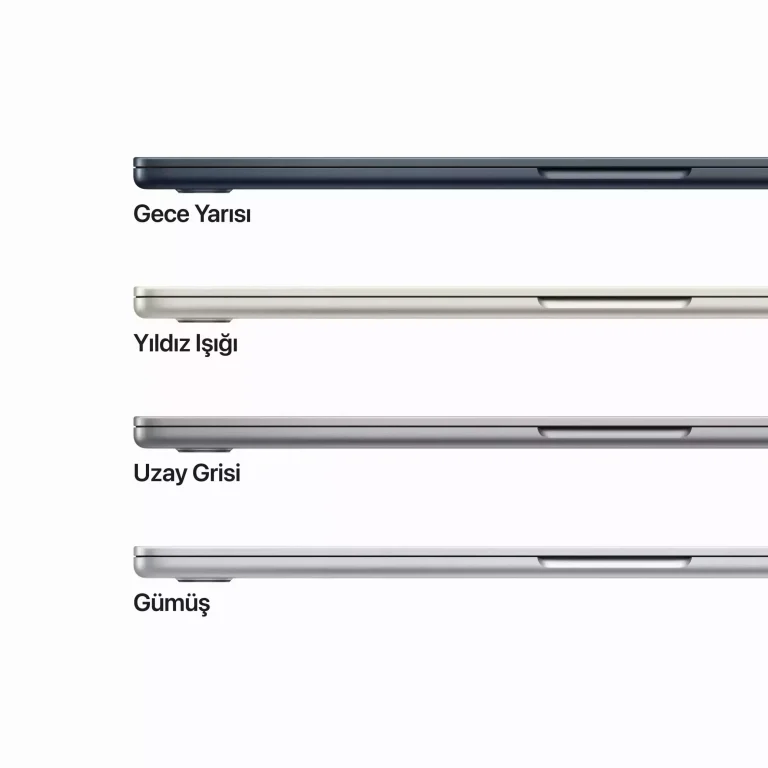 MacBook Air 15.3 inc M2 8CPU 10GPU 8GB 256GB Gümüş MQKR3TU/A-Teşhir -10