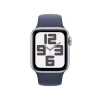 Apple Watch SE GPS + Cellular 40mm Gümüş Alüminyum Kasa Fırtına Mavisi Spor Kordon S/M MRGJ3TU/A -1