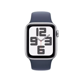 Apple Watch SE GPS + Cellular 40mm Gümüş Alüminyum Kasa Fırtına Mavisi Spor Kordon S/M MXGF3TU/A