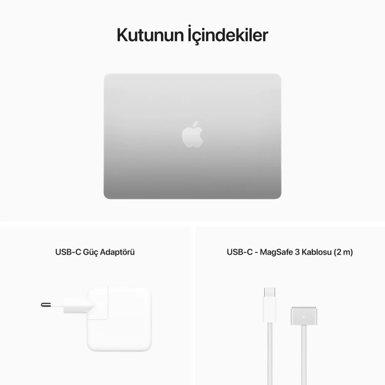 MacBook Air 13.6 inc M2 8CPU 8GPU 8GB 256GB Gümüş MLXY3TU/A -11