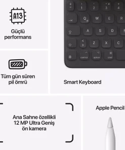 iPad 10.2 inç Wi-Fi 256GB Gümüş MK2P3TU/A -6