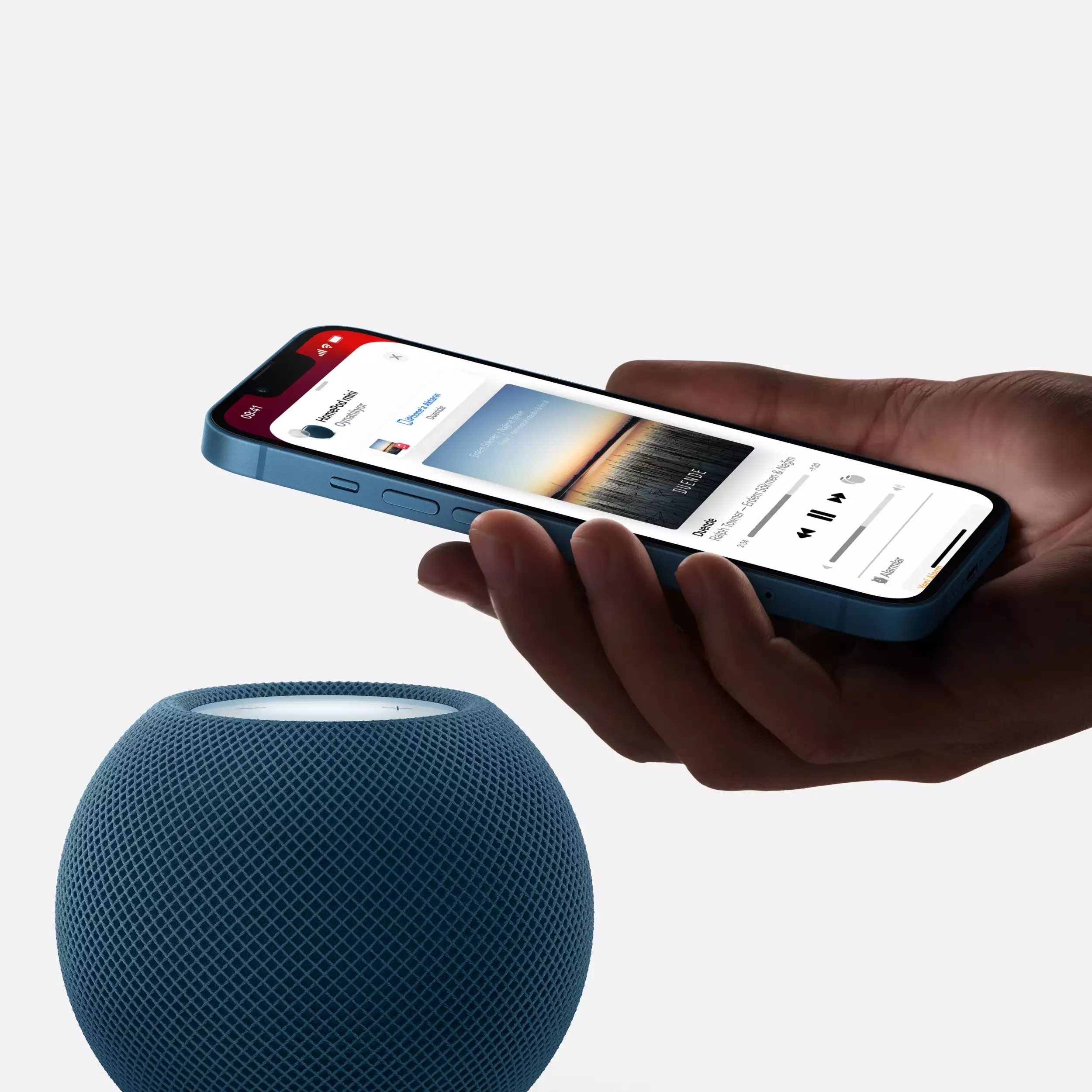 HomePod mini Uzay Grisi MY5G2D/A-Teşhir 5 HomePod mini Uzay Grisi MY5G2D/A -5