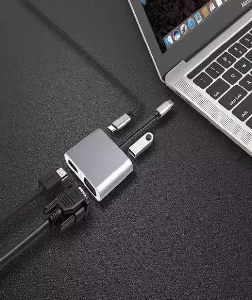 Dexim Premium 4 in 1 USB-C Hub DHU0004 -5