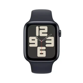 Apple Watch SE GPS + Cellular 44mm Gece Yarısı Alüminyum Kasa Gece Yarısı Spor Kordon S/M MXGL3TU/A