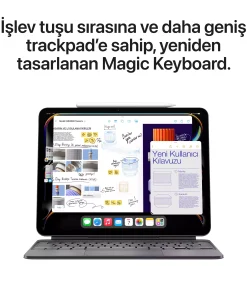 iPad Pro 13 inç WiFi 2TB Nano-texture Cam Uzay Siyahı MWRH3TU/A -8