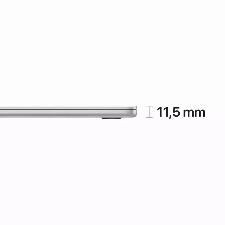 MacBook Air 15.3 inc M2 8CPU 10GPU 8GB 256GB Gümüş MQKR3TU/A-Teşhir -4