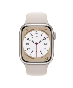Apple Watch Series 8 GPS 41mm Yıldız Işığı Alüminyum Kasa - Yıldız Işığı Spor Kordon MNP63TU/A -1