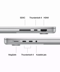 MacBook Pro 14 inc M3 Pro 11CPU 14GPU 18GB 512GB Gümüş MRX63TU/A -6
