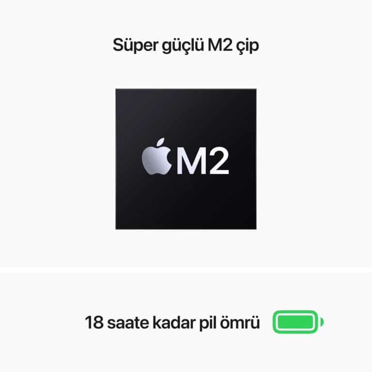 MacBook Air 13.6 inc M2 8CPU 10GPU 24GB 1TB Uzay Grisi Z15T000KB-Teşhir -4