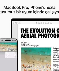 MacBook Pro 14 inc M3 8CPU 10GPU 8GB 1TB Gümüş MR7K3TU/A -7