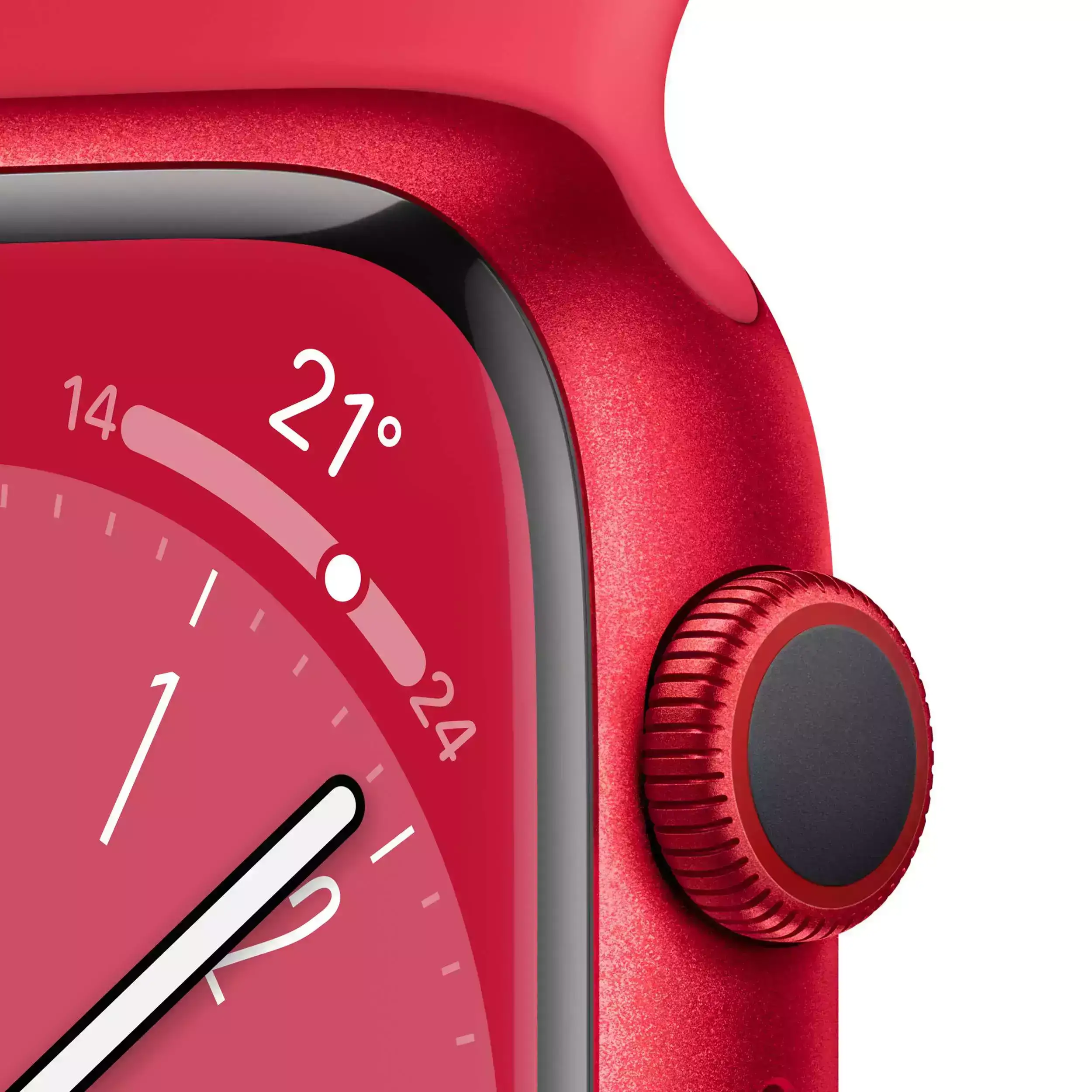 Apple Watch Series 8 45mm Red Aluminyum Red Sp Band Cel MNKA3TU/A-Teşhir 3 Apple Watch Series 8 GPS 45mm (PRODUCT)RED Alüminyum Kasa - (PRODUCT)RED Spor Kordon MNP43TU/A-Teşhir -3
