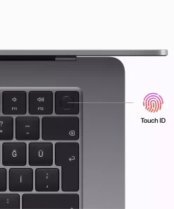 MacBook Air 15.3 inc M2 8CPU 10GPU 24GB 512GB Uzay Grisi Z18N000HA-Teşhir -9