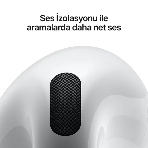 AirPods 4 Gürültü Engelleme Ses İzolasyonu