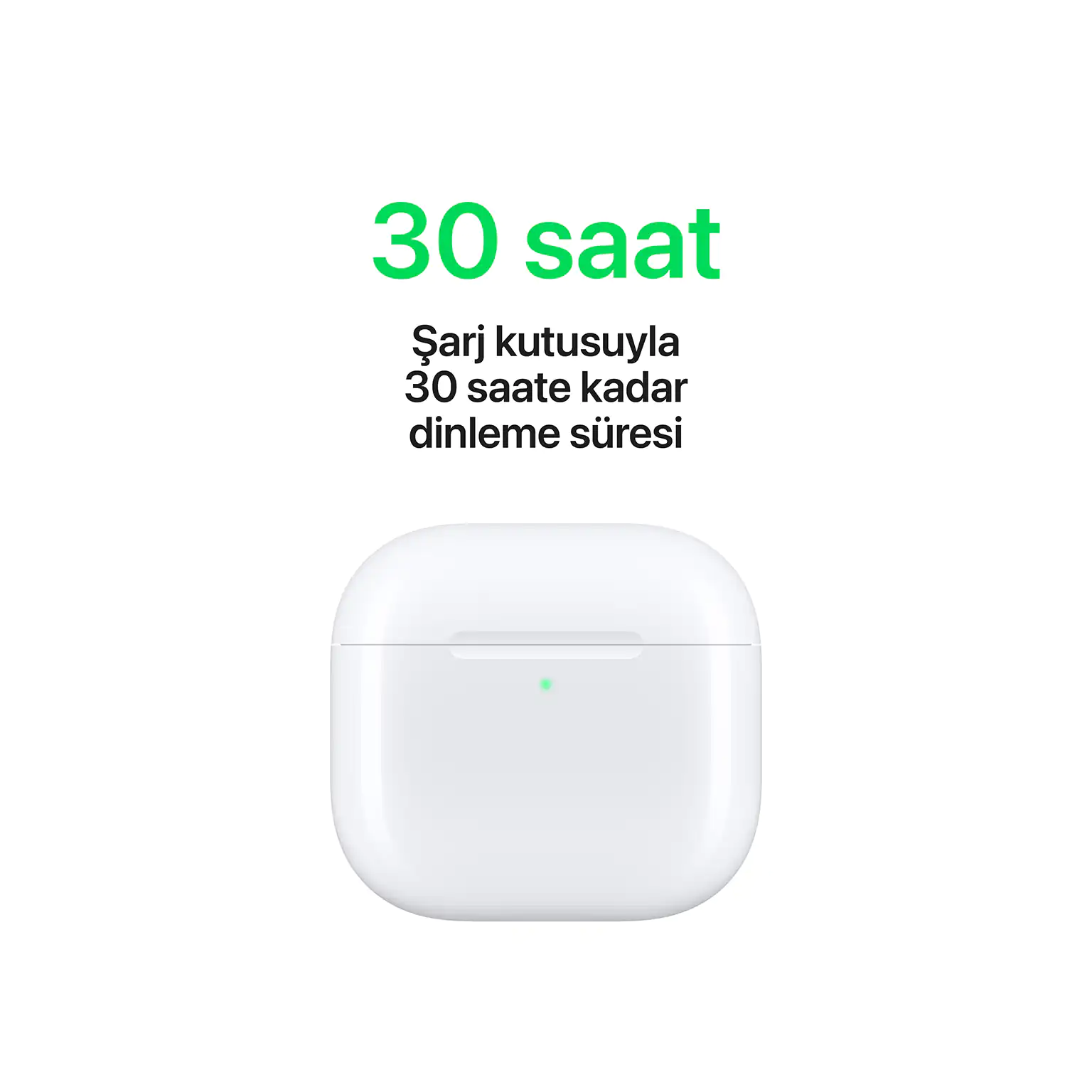 AirPods 4 Aktif Gürültü Önleme MXP93TU/A 5 AirPods 4 Gürültü Engelleme Şarj