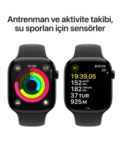Apple Watch Series 10 Simsiyah Takip