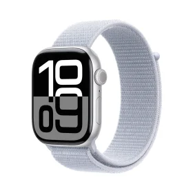 Apple Watch Series 10 GPS + Cellular 42mm Gümüş Alüminyum Kasa Bulut Mavisi Spor Loop MWX53TU/A