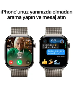 Apple Watch Series 10 Milanese Loop Arama ve Mesaj