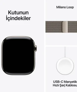 Apple Watch Series 10 Milanese Loop Kutunun İçindekiler