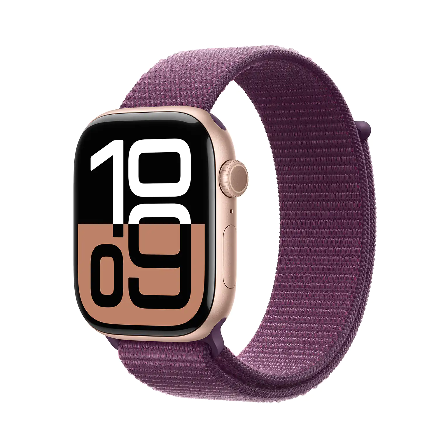 Apple Watch Series 10 GPS 42mm Rose Gold Aluminyum Kasa Plum Spor Loop MWWK3TU A Apple PT